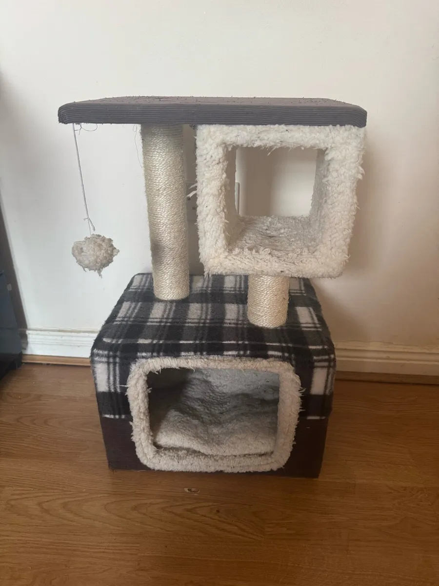 2 Cat Houses + Litter box - Image 3