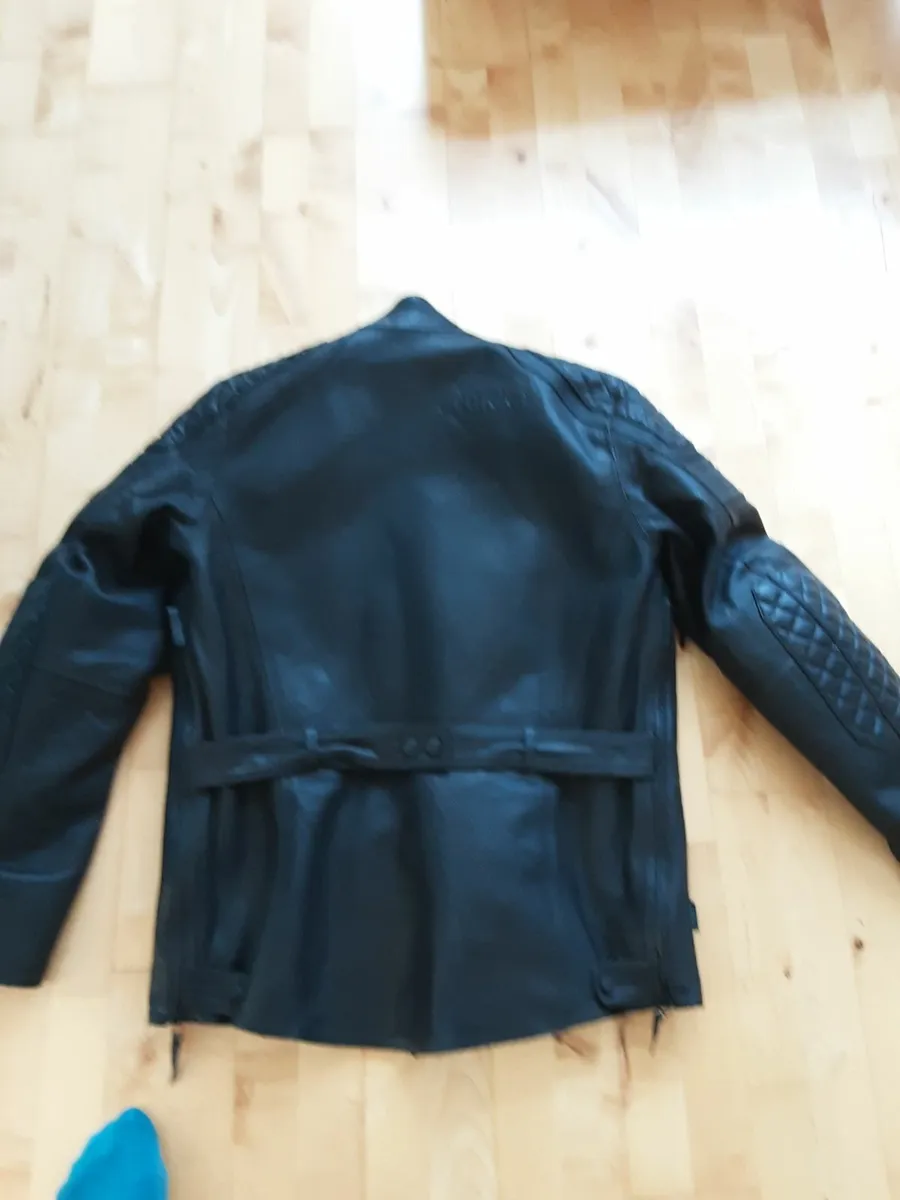 Rukka Leather Motorcycle Jacket - Image 1