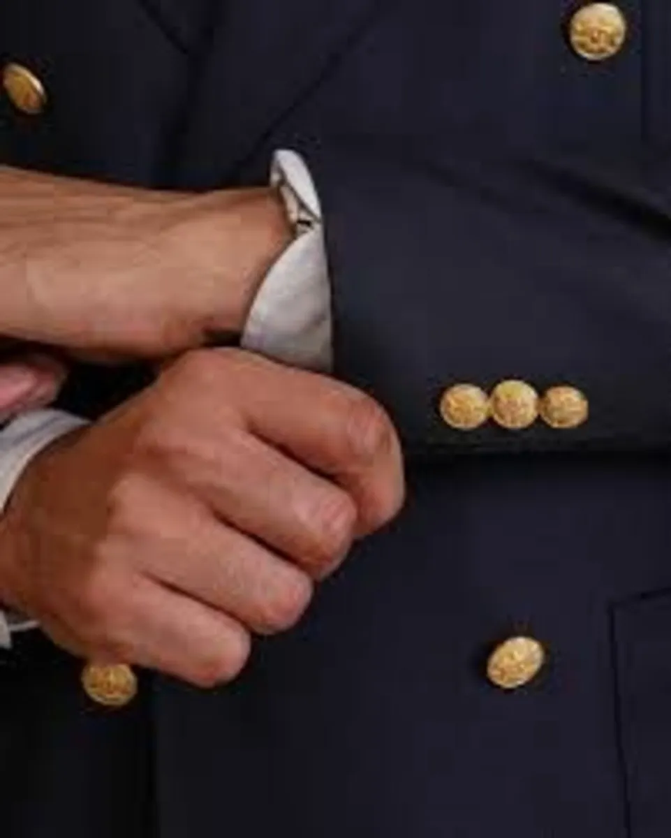 Fashion Buttons + Brooches (Gold/ Silver-Coloured) - Image 1