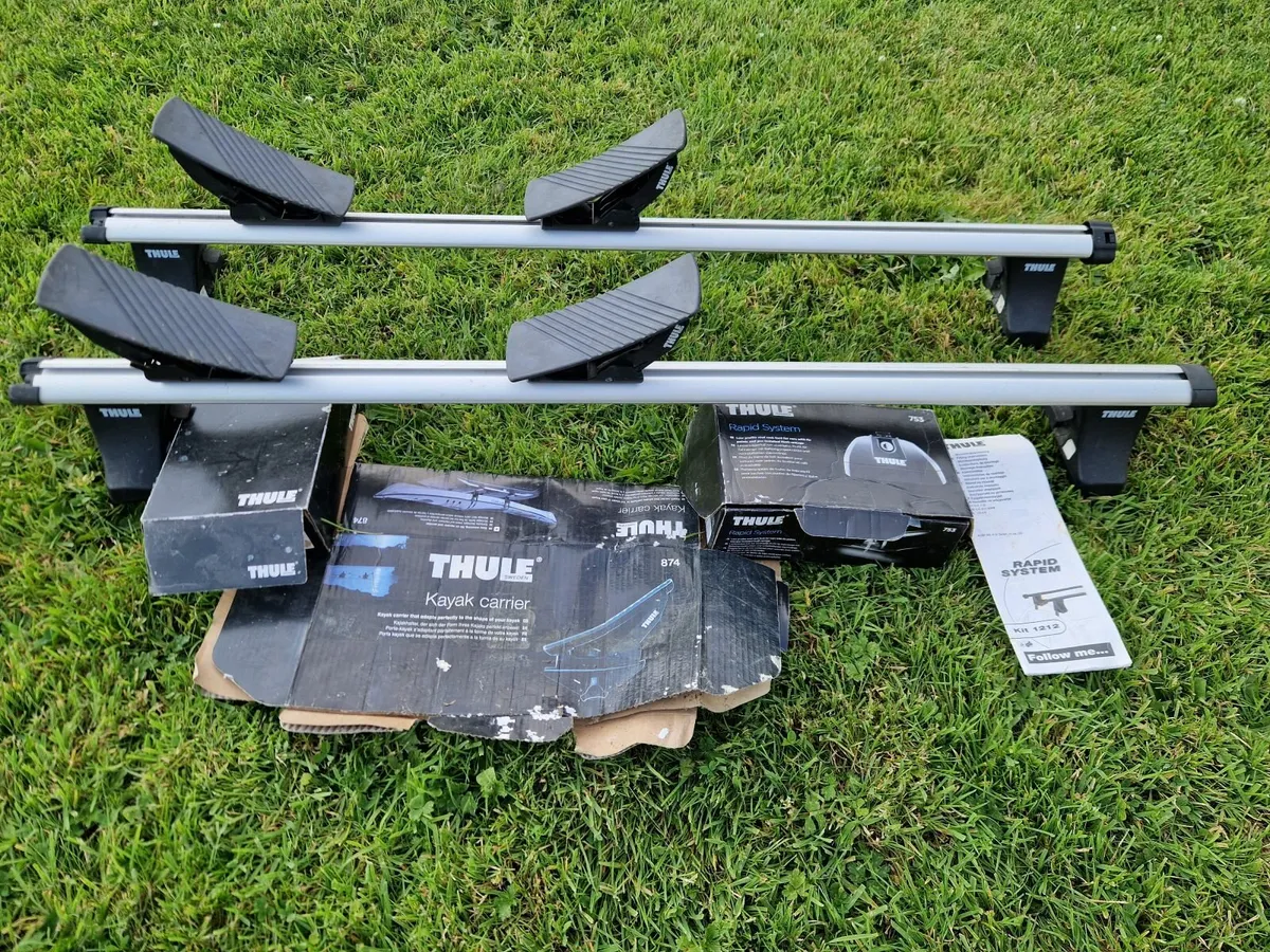 Thule roof bar & kayak carrier - Image 1