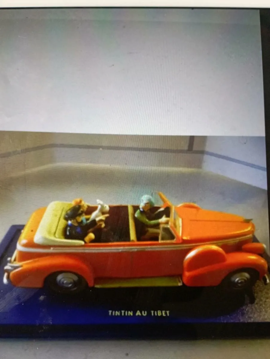TINTIN &  SNOWY FIGURE TAXI - Image 2