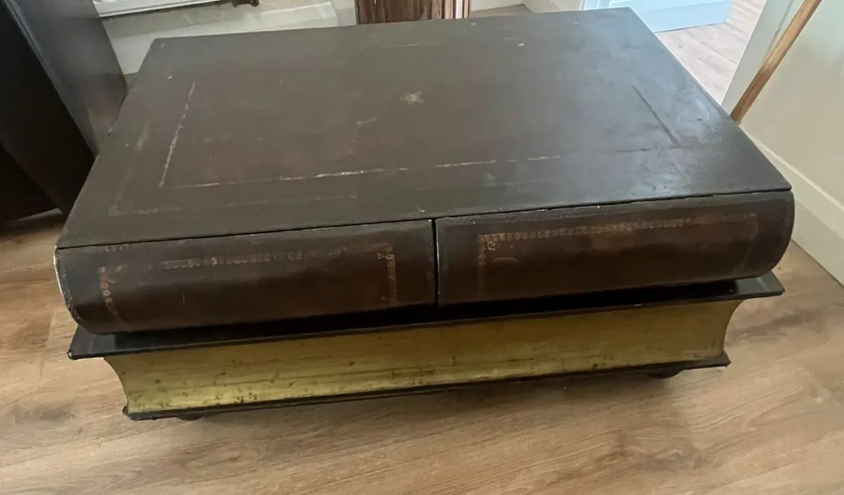Book-Style Coffee Table - Image 2