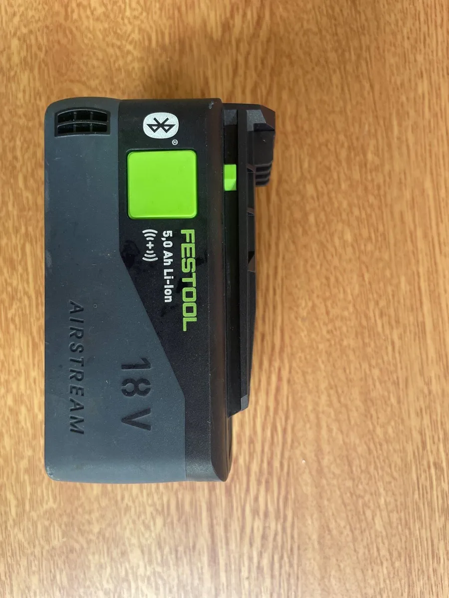 Festool 5.0ah used for 2 weeks