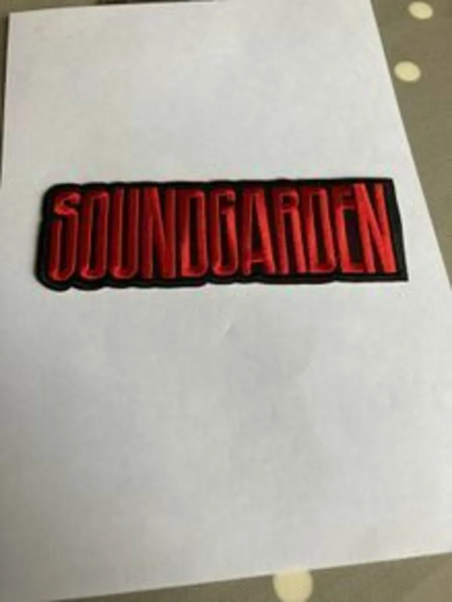SOUNDGARDEN Iron on/Sew on Patch