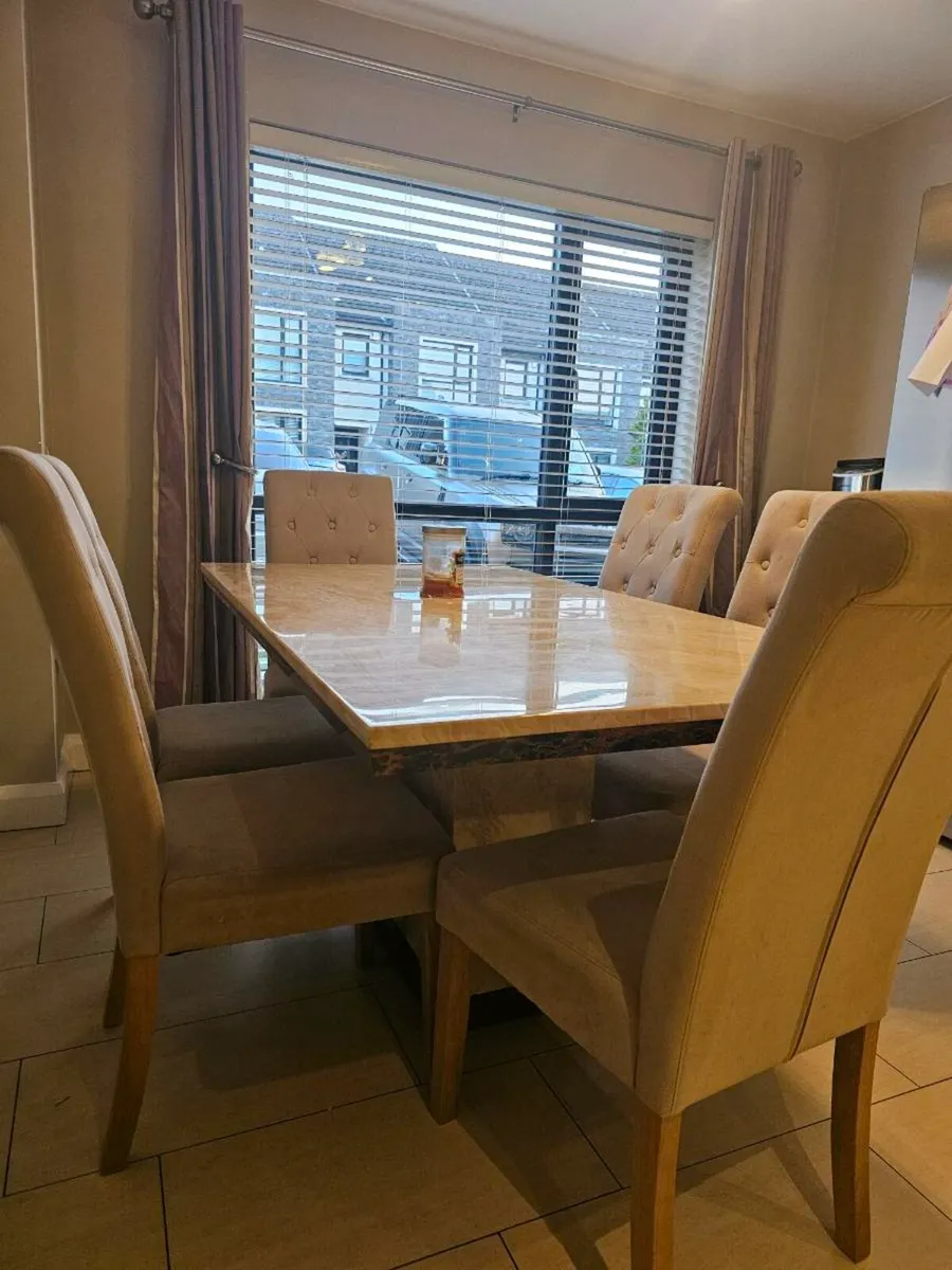 Dining table and chairs - Image 2