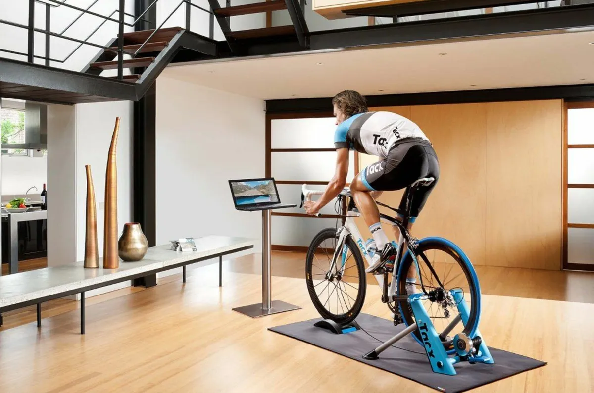 Garmin - Indoor TACX Bicycle Training stand - Image 1