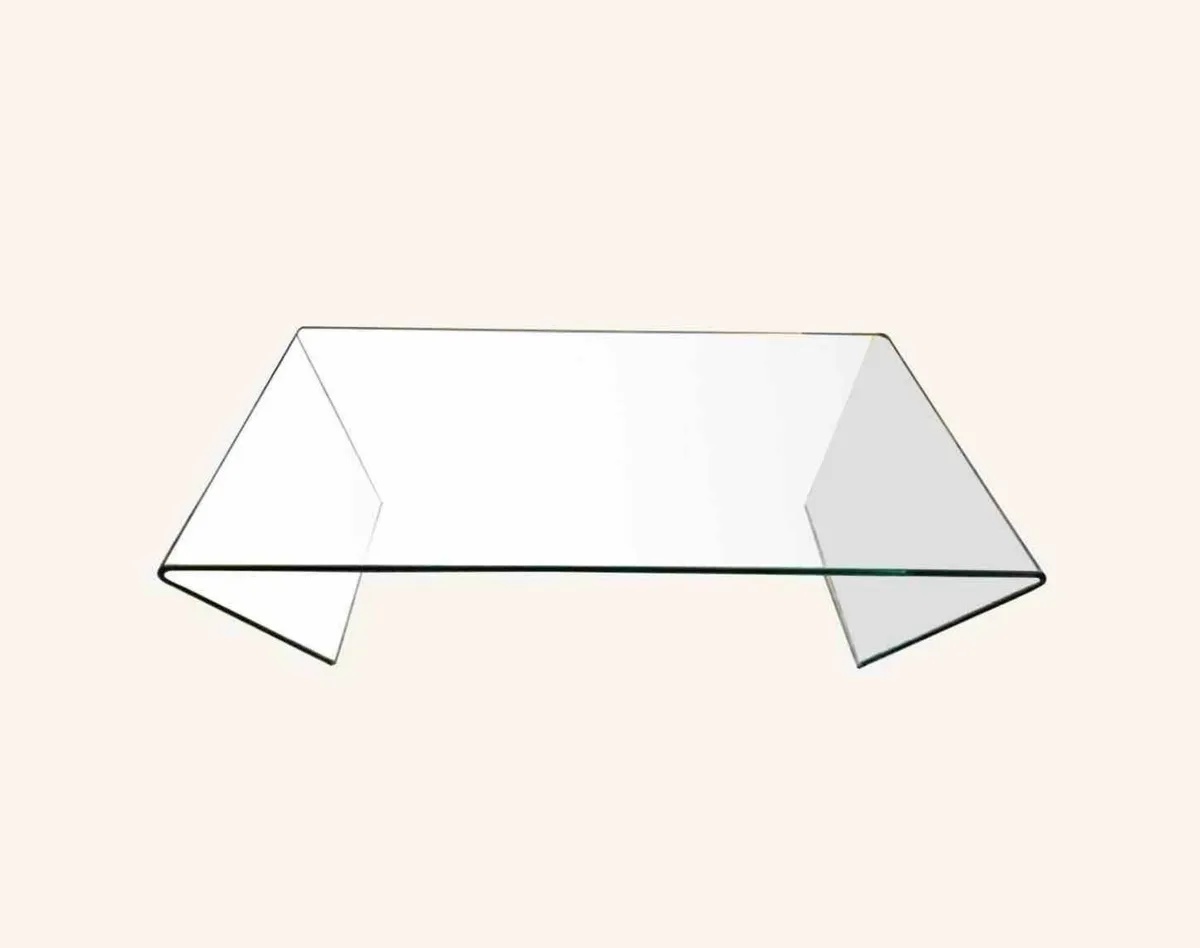 Vintage Bo Concept Glass Coffee Table - Image 1