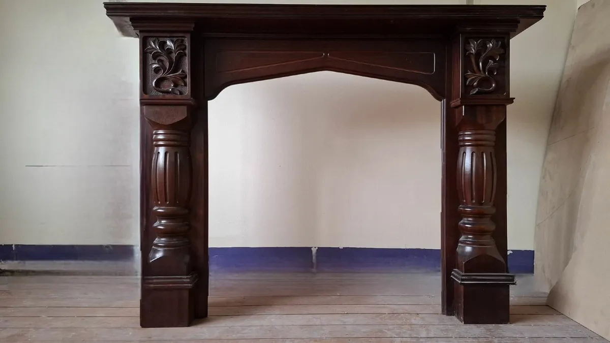 Fireplace wood surround - Image 2
