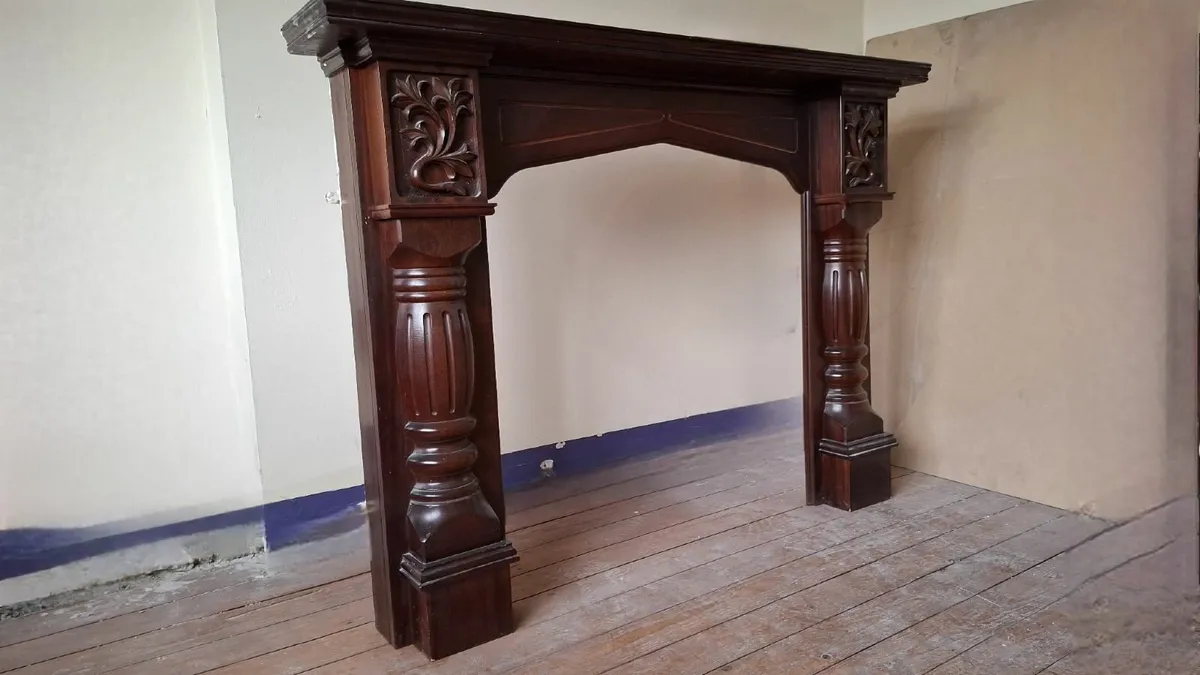 Fireplace wood surround - Image 3
