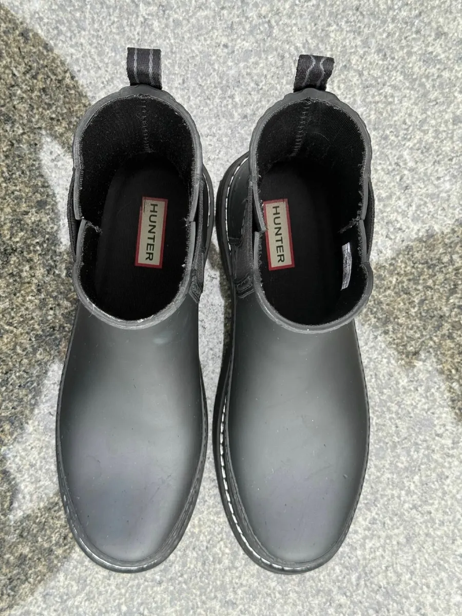 Hunter Refined Chelsea Stitch Detail Boot - Image 4