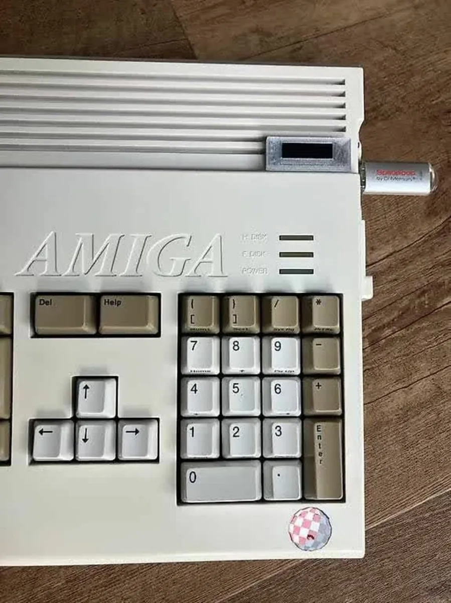 Commodore Amiga 1200 Gotek SD Card Recap Mouse Pow - Image 2