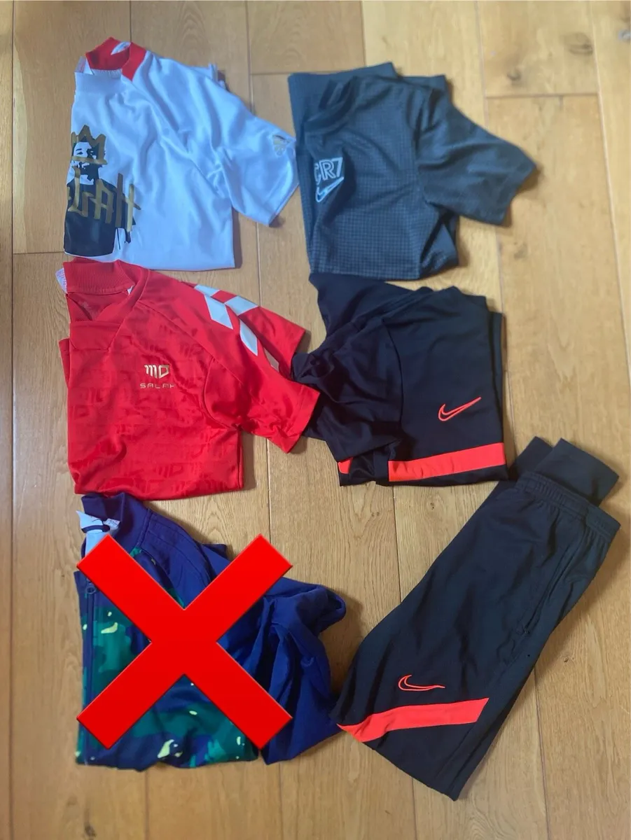 Boys Nike and Adidas Clothing Bundle - Image 1