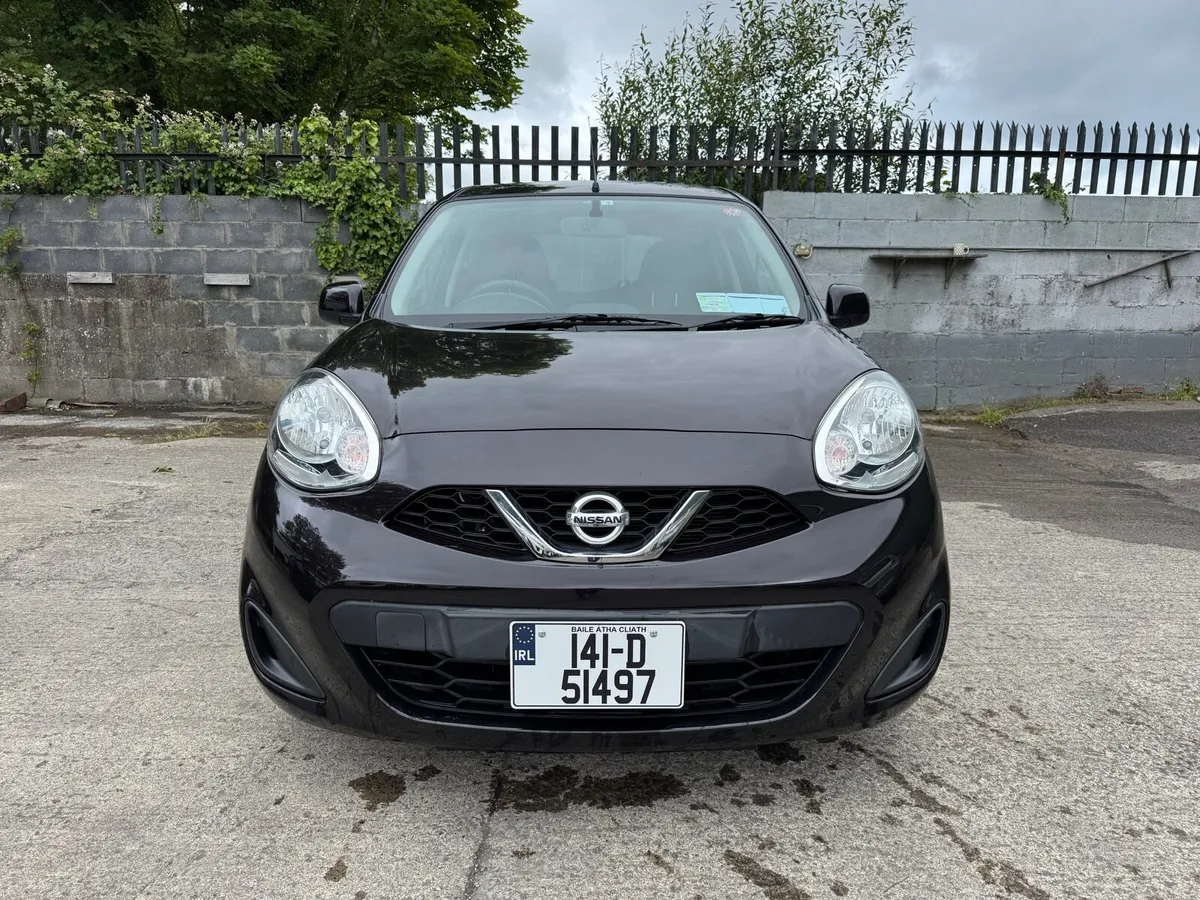 2014 NISSAN MARCH /MICRA. 86K KMS. 1 YEAR NCT. 1.2 - Image 2