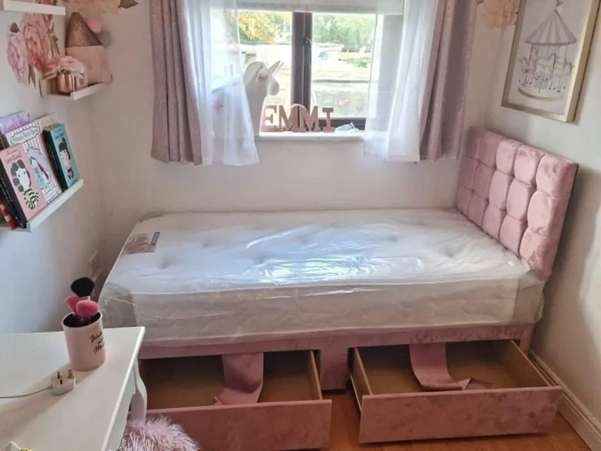 New divan beds with mattress