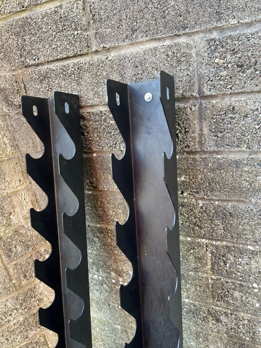 Dumbbell wall bolt-able storage rack - Image 3