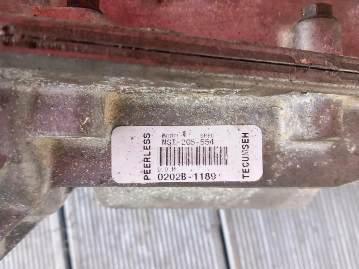 Castlegarden/peerless manual gearbox for sale - Image 3