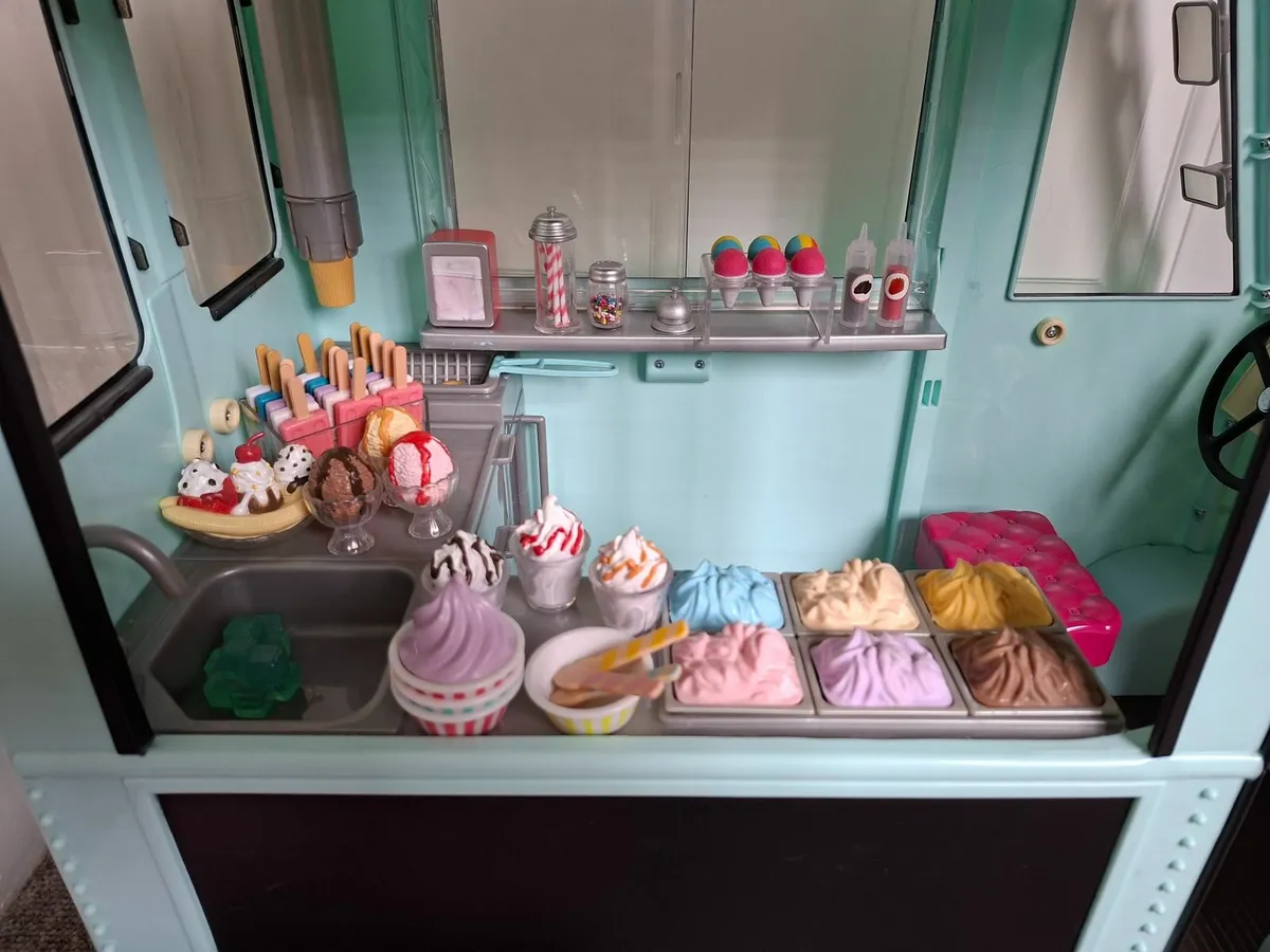 Our Generation Ice Cream Truck - Image 3