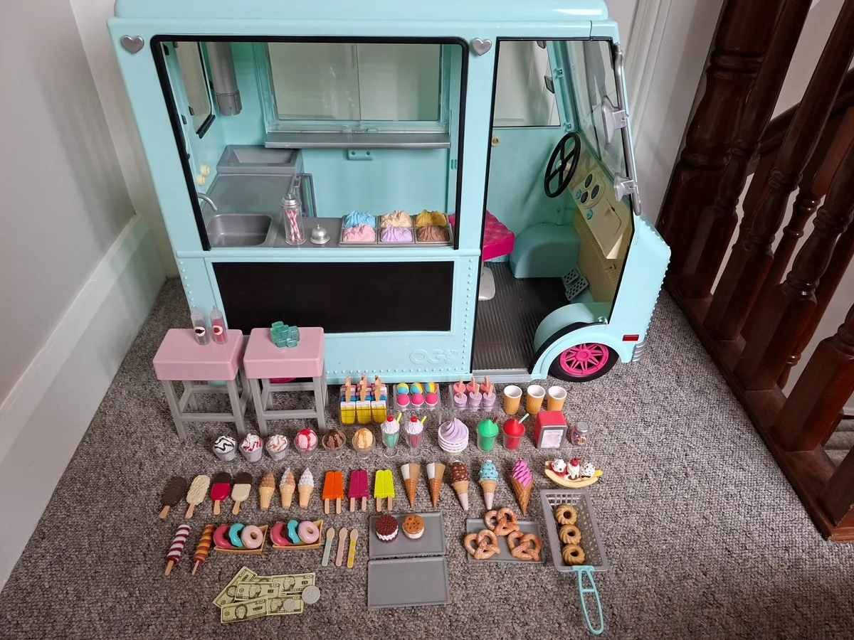 Our Generation Ice Cream Truck - Image 1