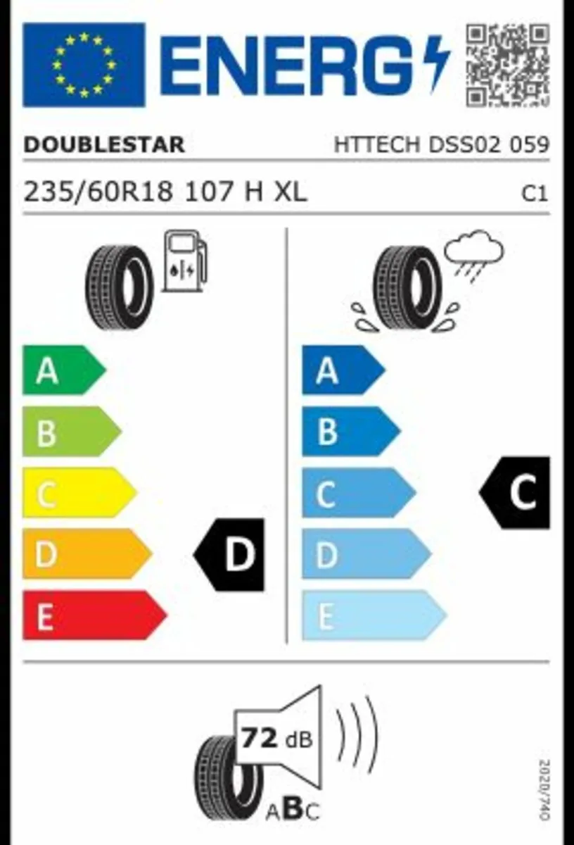 TYRE DOUBLESTAR DSS02 235/60R18 H107 FREE DELIVERY - Image 2
