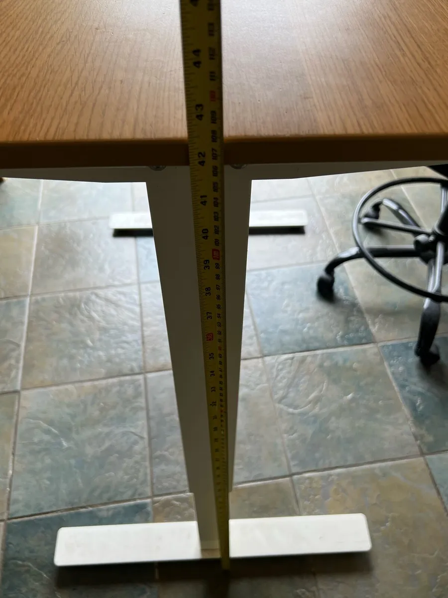 Standing Desk, Adjustable, with Chair, Free - Image 2