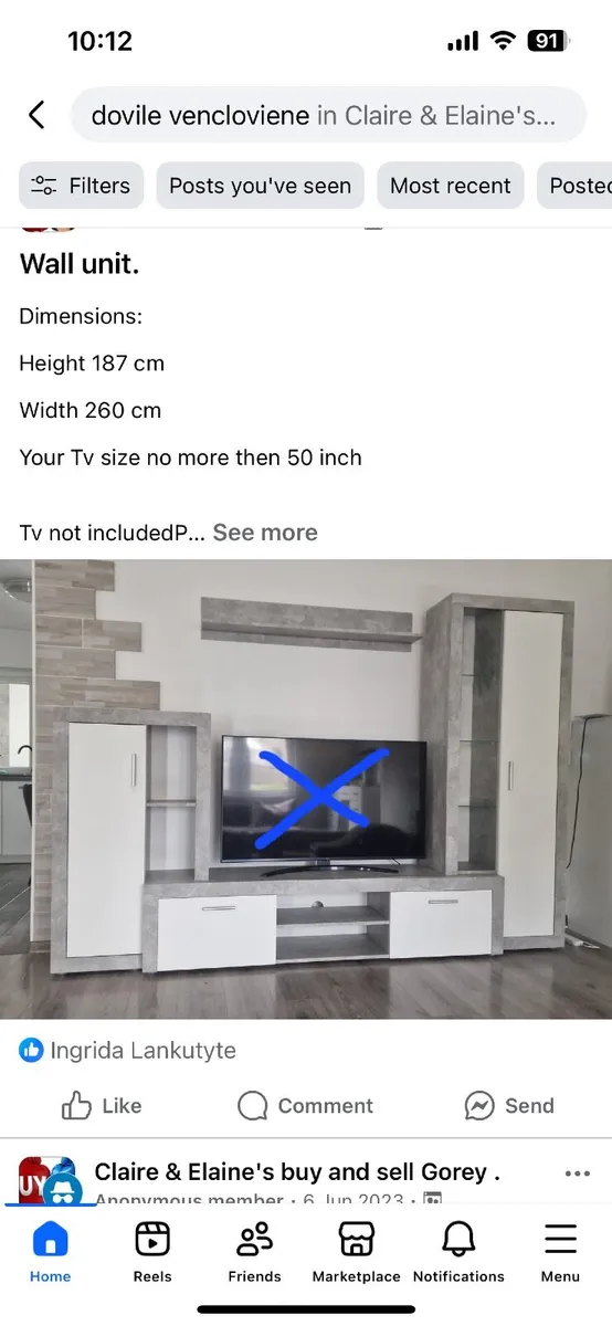 wall tv unit - Image 2