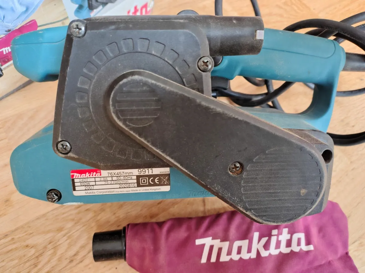 Makita belt sander - Image 4