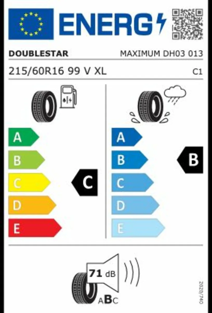 TYRE Doublestar DH03 215/60 R16 V99 FREE DELIVERY - Image 2