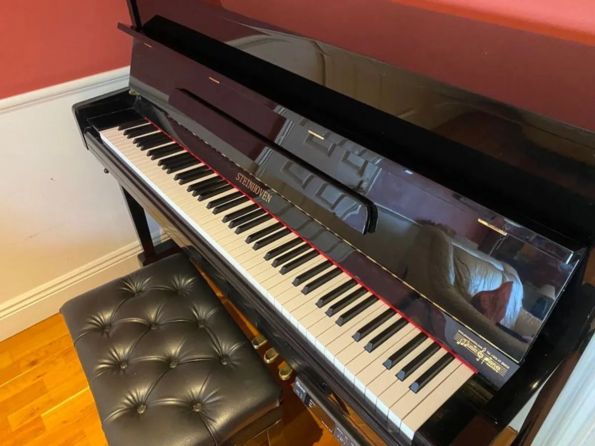 Acoustic piano with electronic silent system - Image 1