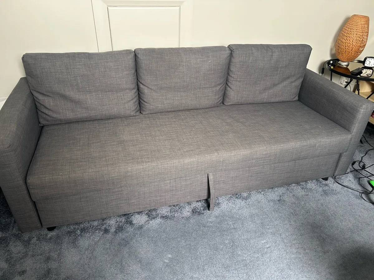 Ikea 3 seater/double sofa bed - Image 1