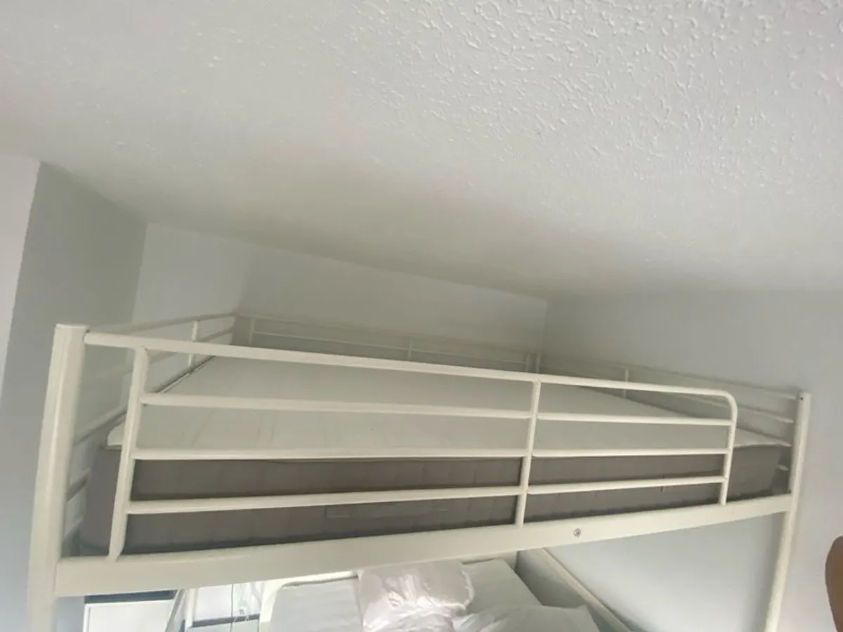 double high sleeper, desk, mirror cabinet and chair - Image 4