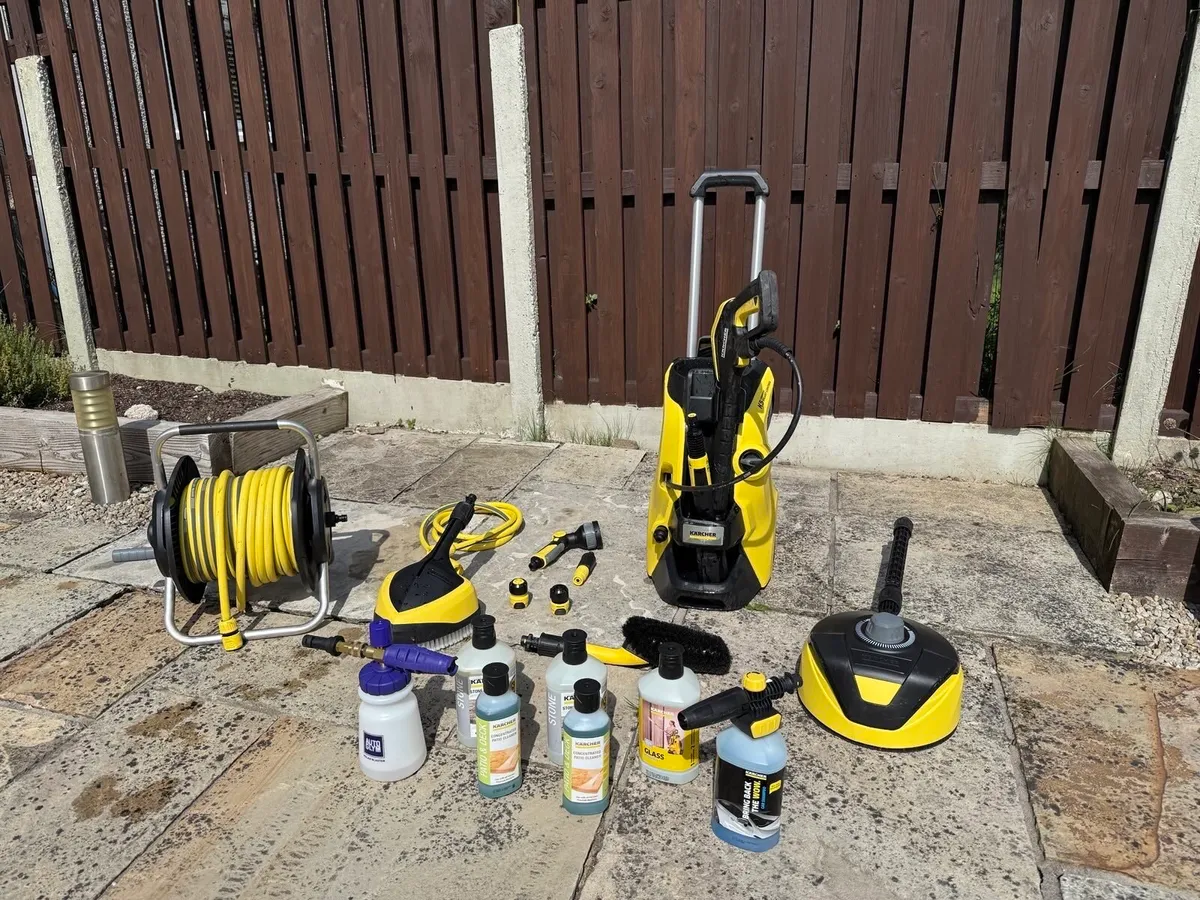 Kärcher K5 Pressure Washer & Full Accessory Bundle - Image 2