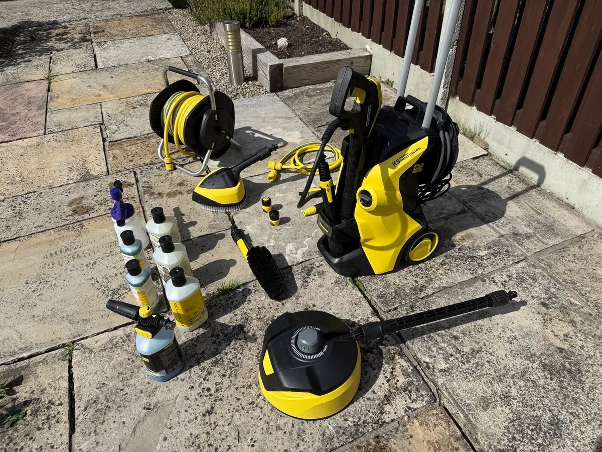 Kärcher K5 Pressure Washer & Full Accessory Bundle - Image 3