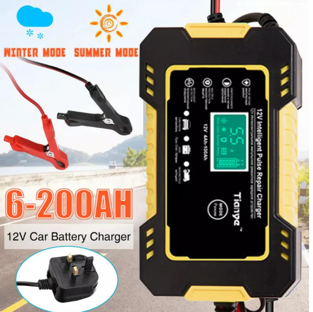 Car / Motorbike Battery Charger 12V NEW - Image 2