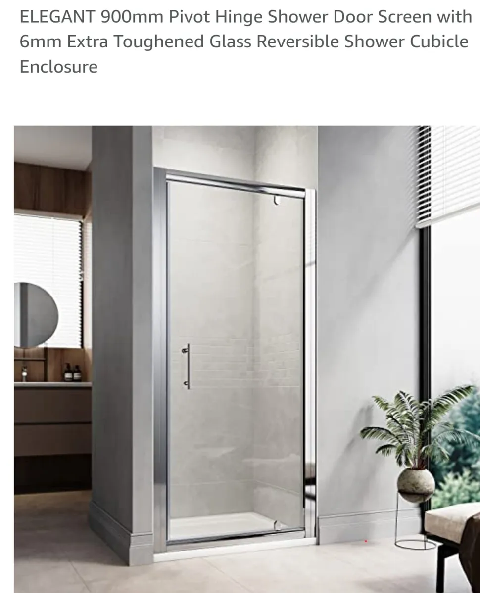 900mm Shower door - Image 3