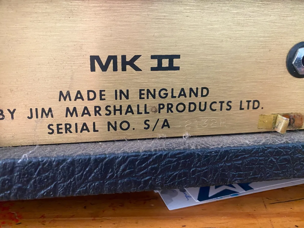 Marshall amp - Image 2