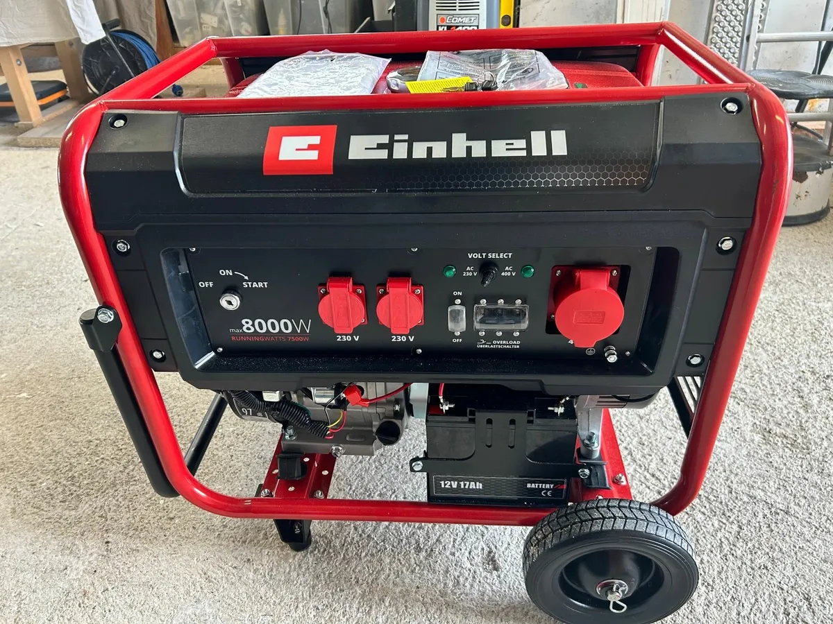 Brand new German Einhell 8kw Generator - Image 1