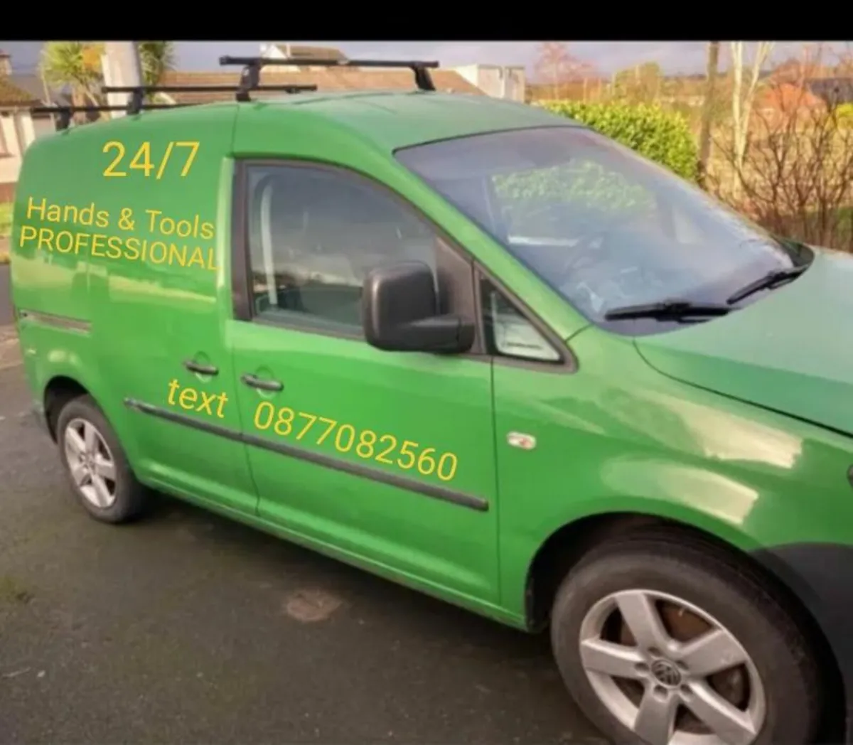 HANDYMAN Van, Hands & Tools - Image 1