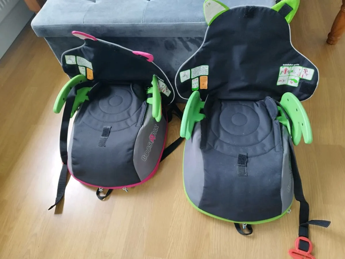 Boost-a-pak booster car seat backpack - Image 2