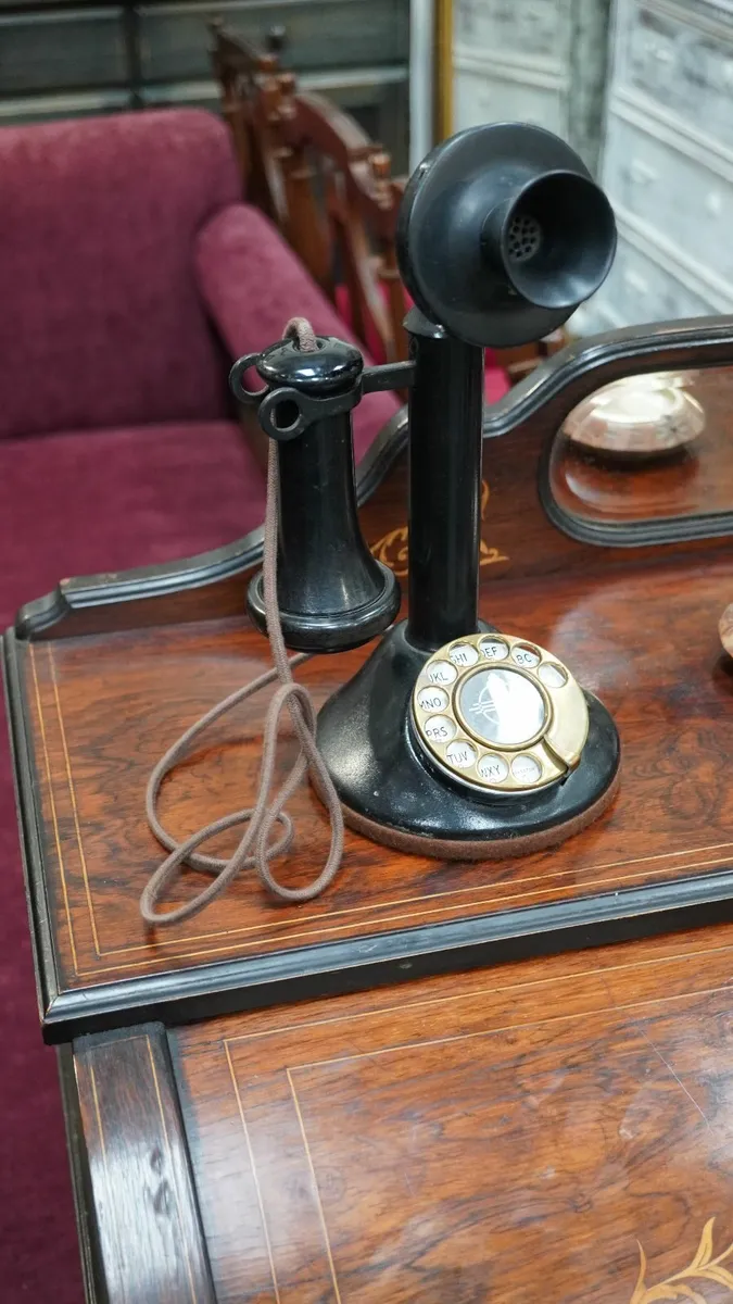 📞 Antique Candlestick Telephone - Image 1