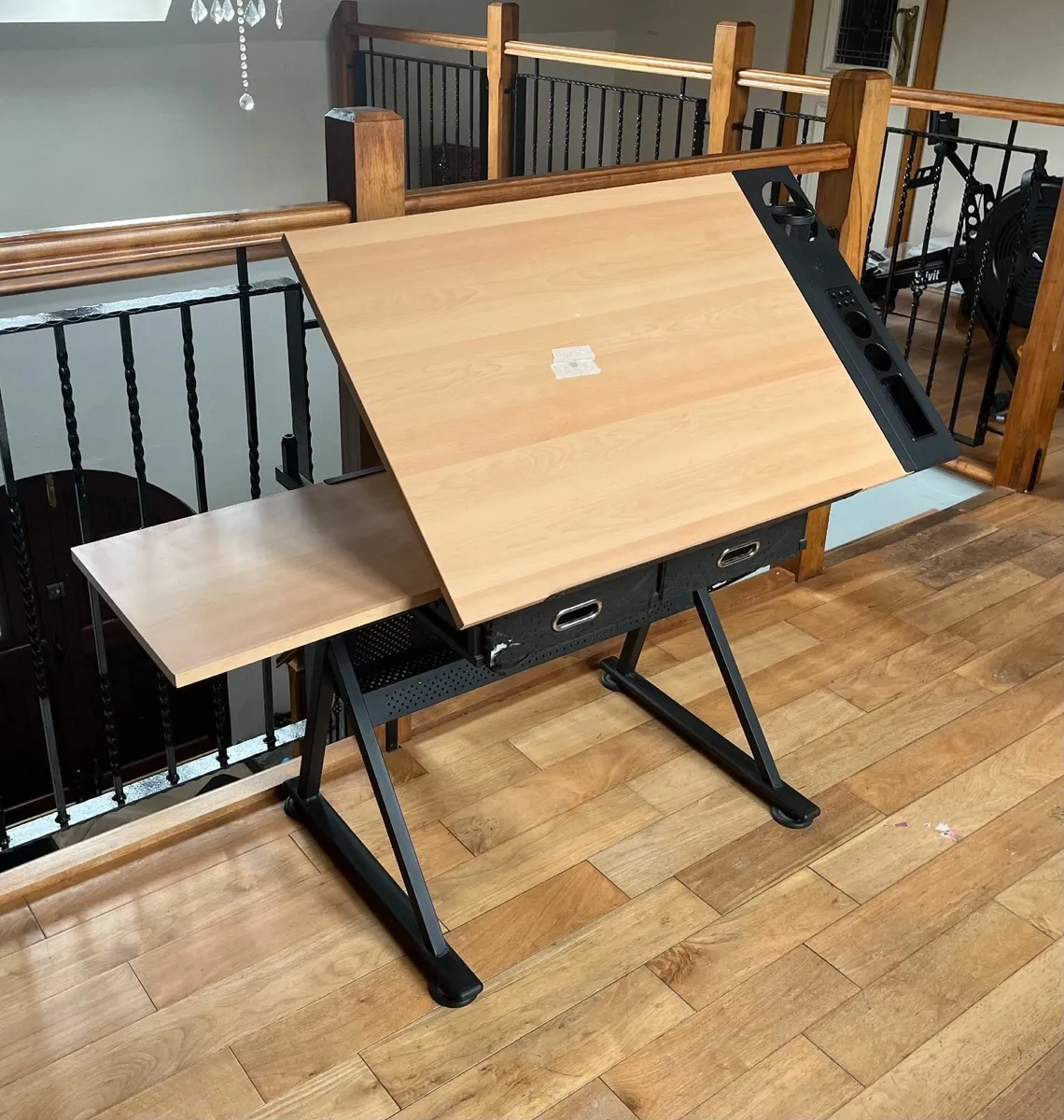 Drawing Desk – Tiltable Top, 2 Drawers - Image 1