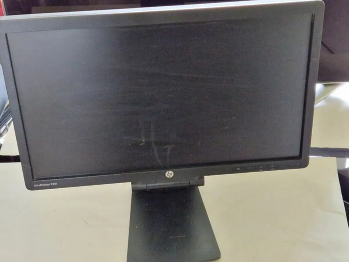 HP 20" Elite Display Monitor E201 in Excellent con - Image 1
