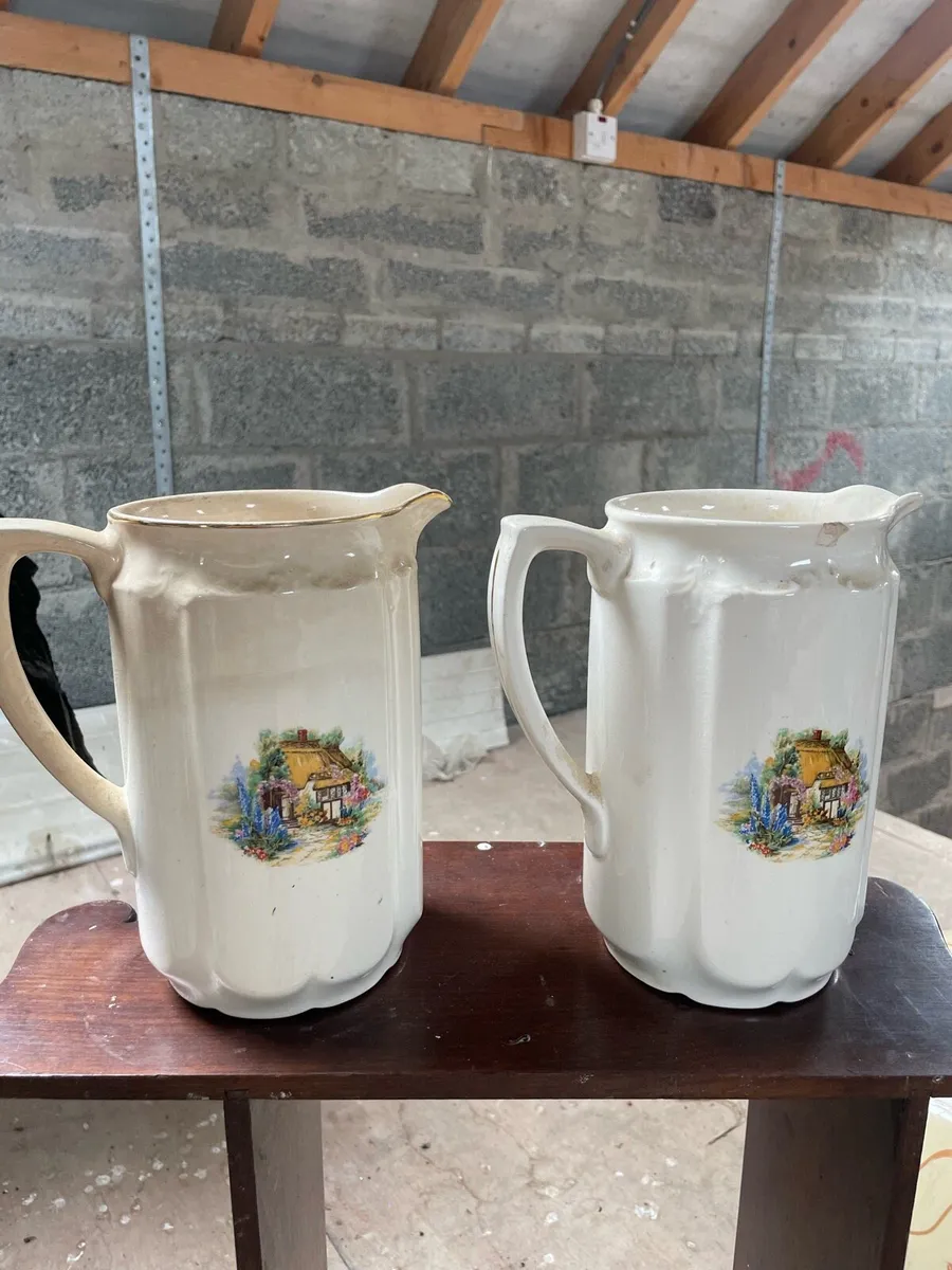Old Jugs (pair) - Image 2