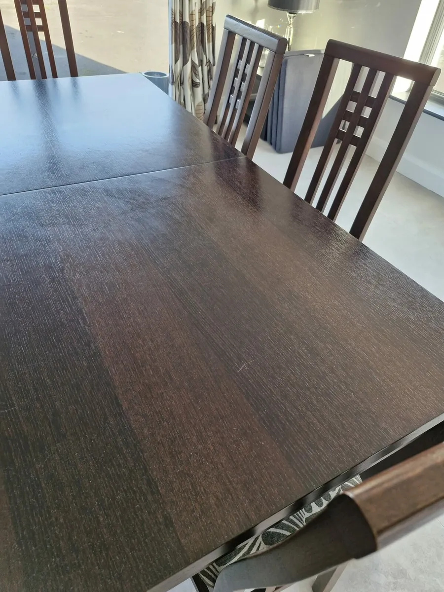 Dining table & chairs - Image 2