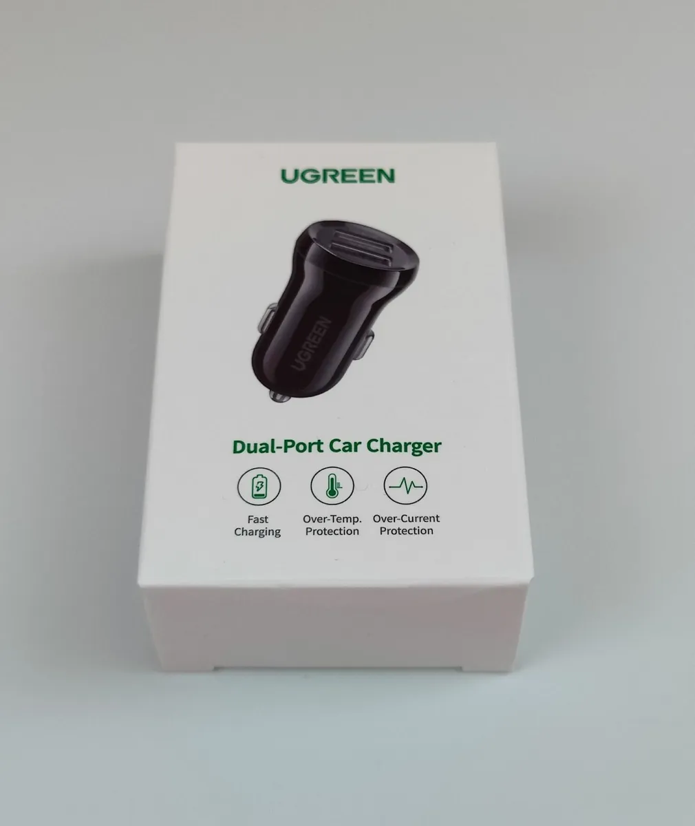 UGREEN DUAL PORT CAR CHARGER 2x USB 2.40A - Image 2