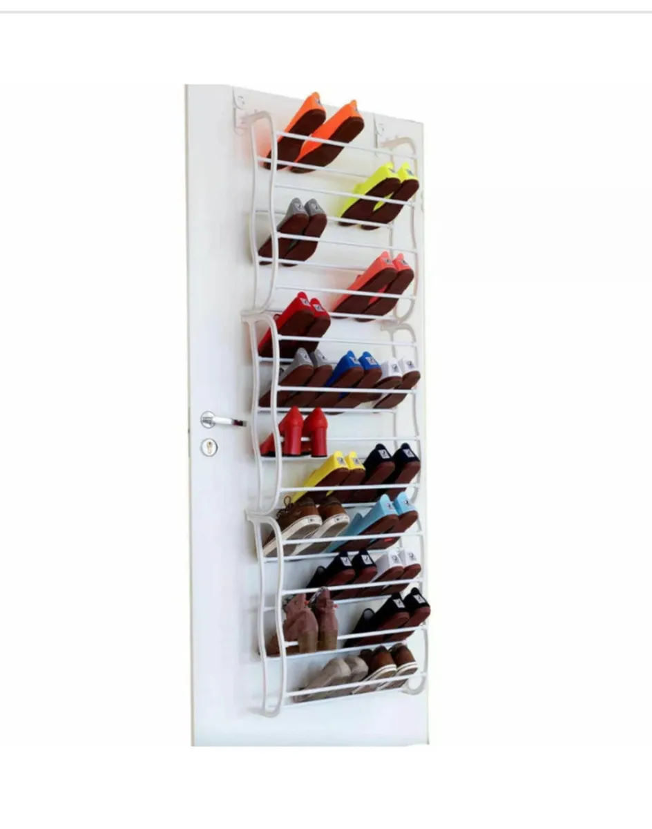 Over Door Metal Hanging Shoe Rack Organiser NEW - Image 2