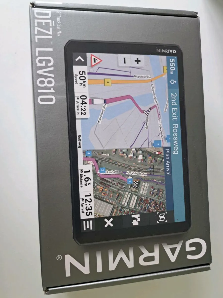 Truck Sat Nav Garmin Dezl LGV 810 - Image 1