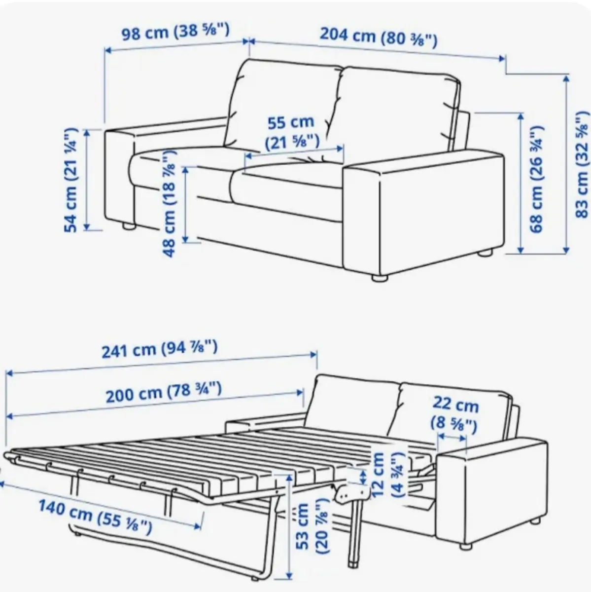 Sofa bed - Image 3