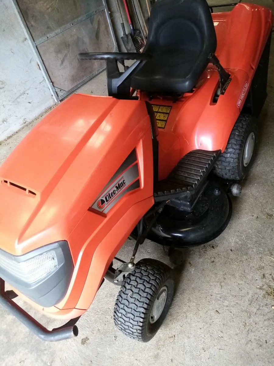 Oleo mac ride-on-mower - Image 1