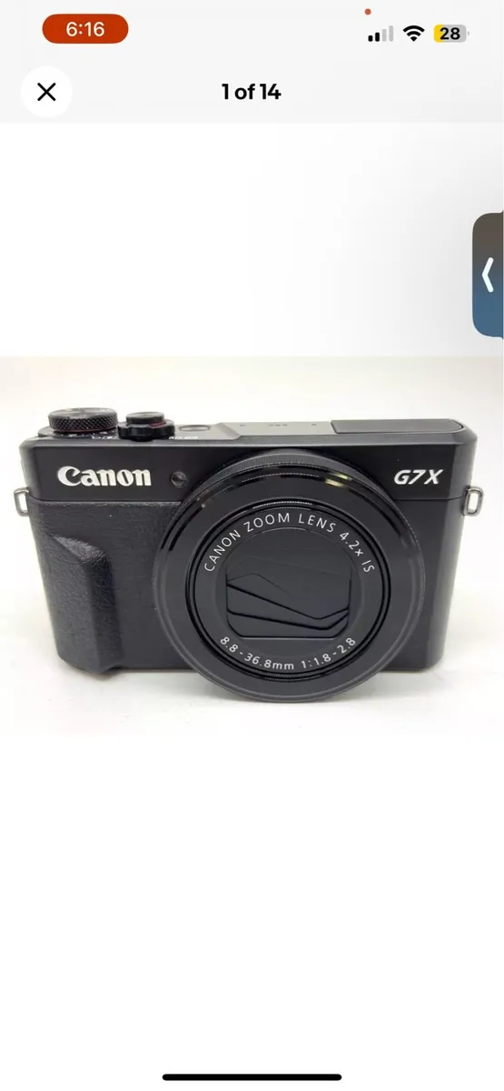 Canon g7x ii - Image 1