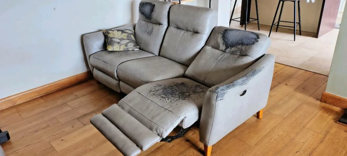 3 Seater & 2 Seater Electric Recliner Sofas - Image 1
